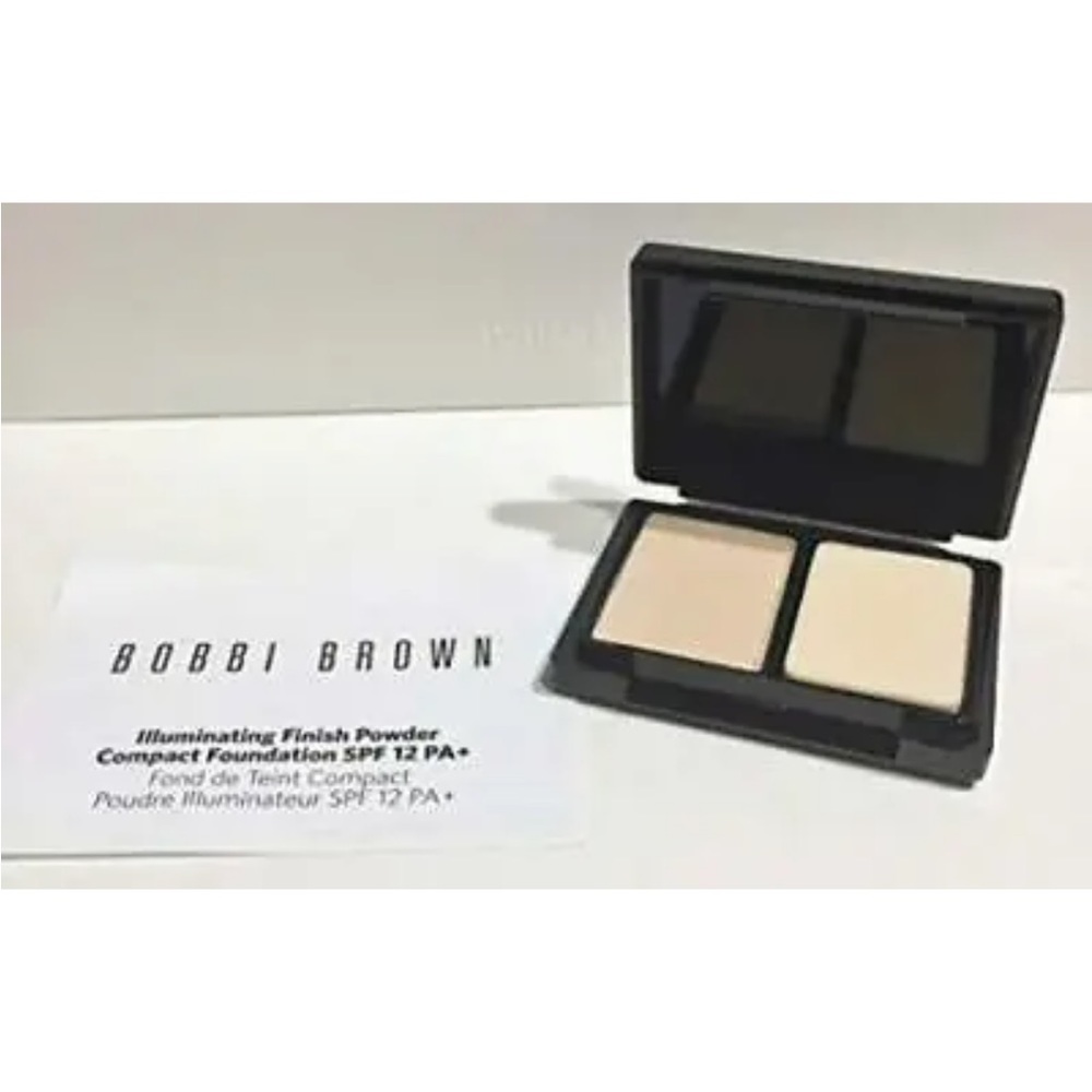 Bobbi Brown Illuminating Finish Powder Compact Foundation SPF 12 Warm Ivory 1